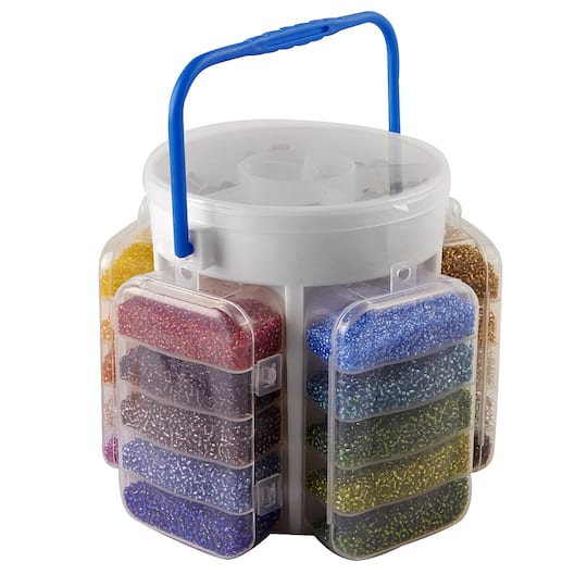 For The Five Sided Portable Bead Caddy Kit By Landing At Michaels - Waist Beads Diy Kit